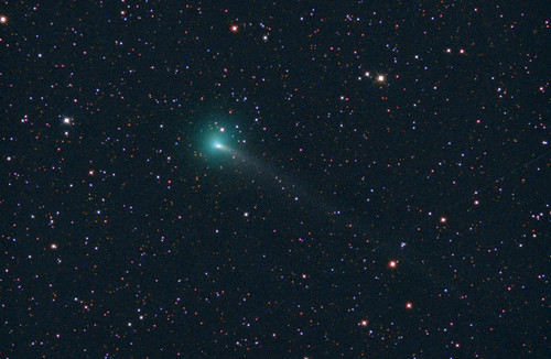 Catalina proviene de la nube de Oort, una componente esférica que rodea al Sol a un año luz de distancia. FOTO: UNAM