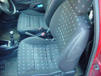 Interior de un coche.