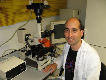 Felipe Martínez Pastor, investigador del grupo de Investigación en Técnicas de Reproducción Asistida (ITRA) de la Universidad de León.