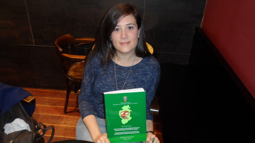 Erica María Gómez Rojo, responsable de la tesis doctoral 