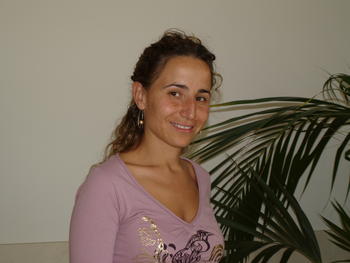 Ana Isabel García Vega, investigadora del Centro del Cáncer de Salamanca