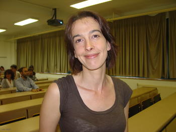 Susana Delgado, investigadora del Instituto de Productos Lácteos de Asturias.