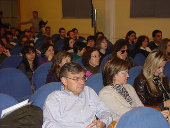 Público asistente a la presentación de Myelvin.