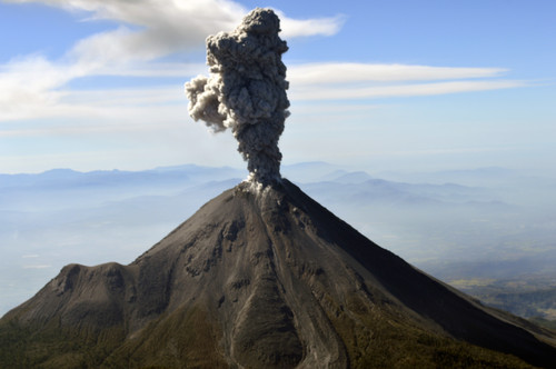 Volcán Colima.
