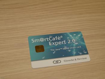 Prototipo de la tarjeta inteligente del proyecto Identcard