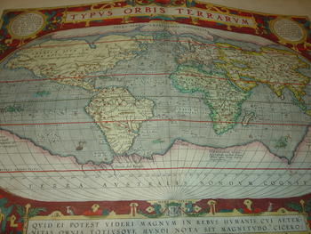 Mapa geográfico de uno de los documentos utilizados en los estudios