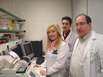 Laboratorio de la Unidad de Investigación del Hospital Río Hortega de Valladolid