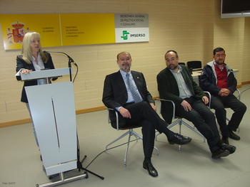 De izquierda a derecha, Elena González Ingelmo, Miguel Ángel Merchán, Juan José García y Juan Carro.