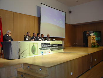 Asistentes a la inauguración oficial de los congresos de Infectología y Quimioterapia