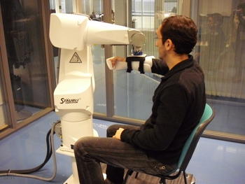 Sistema robotizado para la rehabilitación de miembros superiores desarrollado por Cartif.