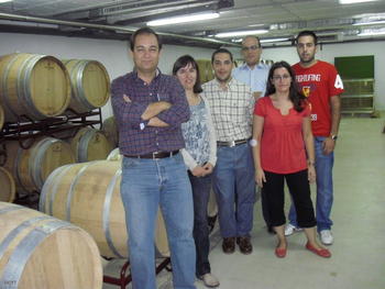 Investigadores del Grupo Uvamox en sus instalaciones del Campus de Palencia.