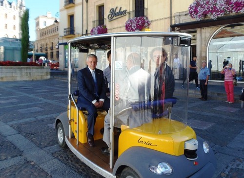 Presentación del proyecto Citymobil2 en León. FOTO: Ayuntamiento de León.