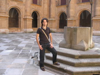 Francisco Javier Cuena, en la Universidad Pontificia de Salamanca.