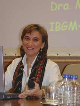 La investigadora del IBGM en una foto de archivo