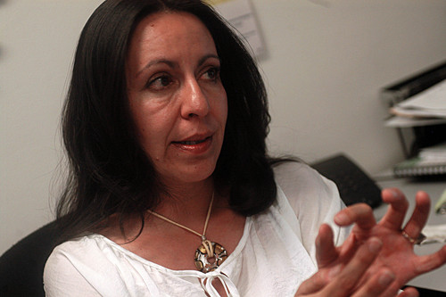 Romina Rodríguez Sanoja, del Instituto de Investigaciones Biomédicas de la UNAM. FOTO: UNAM.