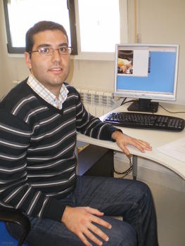 José Víctor Marcos, estudiante de dotorado en Tecnologías de la Información y las Telecomunicaciones. 