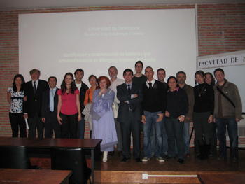 Grupo de Eustoquio Martínez que ha participado en la investigación.
