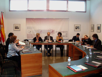 Reunión del Patronato del Parque Científico de la Universidad de Salamanca.