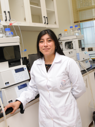 Dra. Carmen Soto, investigadora CREAS de la PUCV. FOTO: CONICYT.