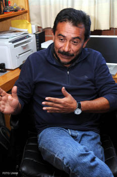 Alfonso Valiente Banuet, del Instituto de Ecología de la UNAM. 