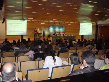 Una de las mesas redondas del I Congreso de Biotecnología Agroalimentaria.