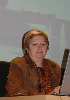 La vicepresidenta de la Asociación de Mujeres Investigadoras y Tecnólogas, Eulalia Pérez