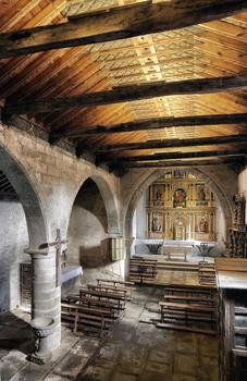 Interior de la iglesia de Sejas de Sanabria (FOTO: Fundación Santa María la Real).