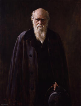 Retrato de Charles Robert Darwin realizado en 1881 por John Collier.