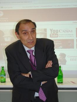 Enrique García, gerente de la Fundación Parque Científico de la Universidad de Salamanca.