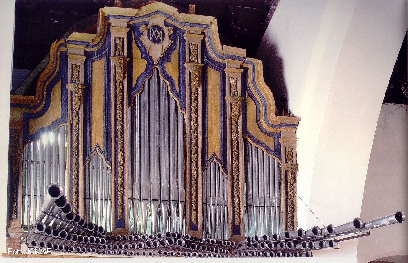 Órgano de la Iglesia de San Andrés, en Baeza.