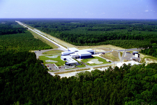 Laboratorio de LIGO en Livingston. Foto: LIGO.