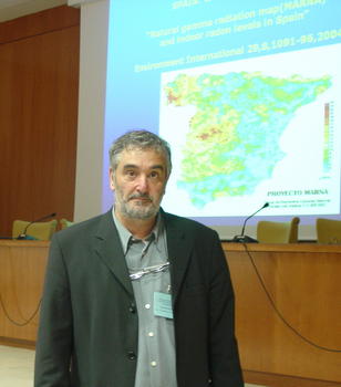El profesor de la universidad de Cantabria, Luis Santiago Quindós Poncela