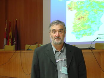 El responsable del Grupo Radón de la Universidad de Cantabria, Luis Santiago Quindós Poncela