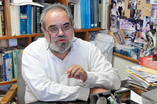 Leonardo Morales de la Garza, del Centro de Nanociencias y Nanotecnología de la UNAM. FOTO: UNAM.