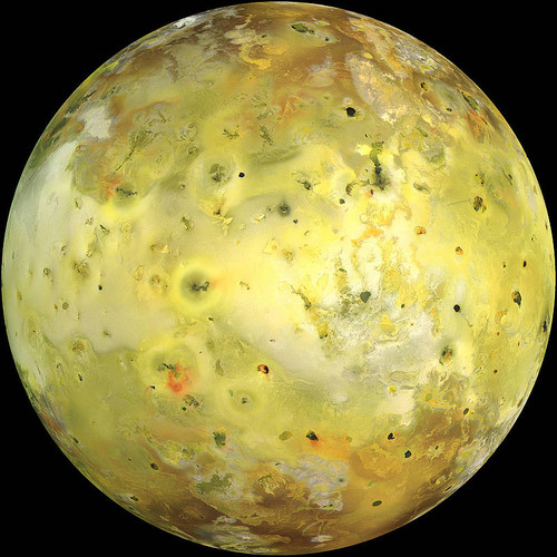 Ío, satélite de Júpiter, el más activo del Sistema Solar. FOTO: UN