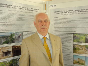 Carlos Luque Cabal, historiador de la Universidad de Oviedo experto en minería de mercurio de León y Asturias.