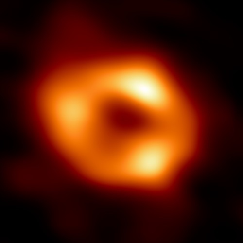 Imagen del agujero negro Sagitario A*, en el centro de la Vía Láctea. / EHT.