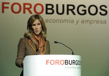 Garmendia inaugura el Foro Burgos 2010.