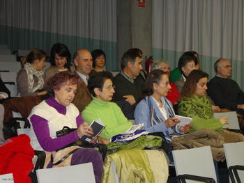 Público asistente a la jornada sobre alzhéimer.