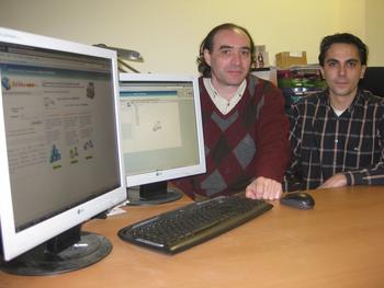 Ricardo Benítez e Israel Gómez, creadores de eContaWeb.