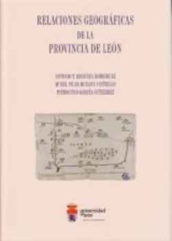 Portada del libro 'Relaciones geográficas de la provincia de León'.