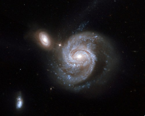 La galaxia NGC 7674, también conocida como Markarian 533. Foto: IAC.