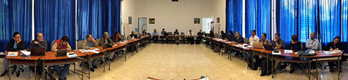 Participantes durante el primer día de la reunión técnica/CATIE