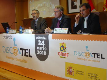 Jornada de presentación del  proyecto 'Discatel. Teletrabajo y Discapacidad'.
