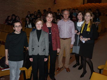 Organizadores del simposio de plantas medicinales de la Universidad de Salamanca.