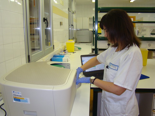 Laboratorios donde trabajan los investigadores de la UVa y el Hospital Clínico Universitario que han desarrollado la escala de riesgo renal.