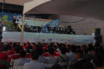 Inauguración de la Semana de la Ciencia y la Tecnología de México en Tijuana (CONACYT/Miguel A. Valle)