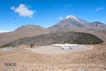 El detector de rayos gamma HAWC en Puebla, México
