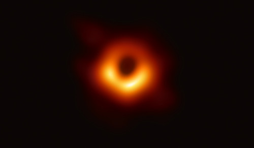 Primera evidencia visual directa del agujero negro supermasivo en el centro de Messier 87 y su sombra/EHT