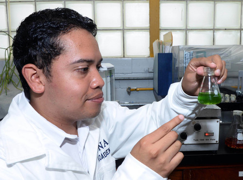 Ibrahim Guillermo Castro Torres, alumno del doctorado en Ciencias Biomédicas de la UNAM. FOTO: UNAM.